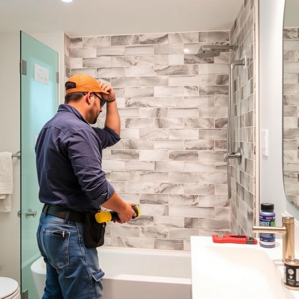 Bath Remodel project example