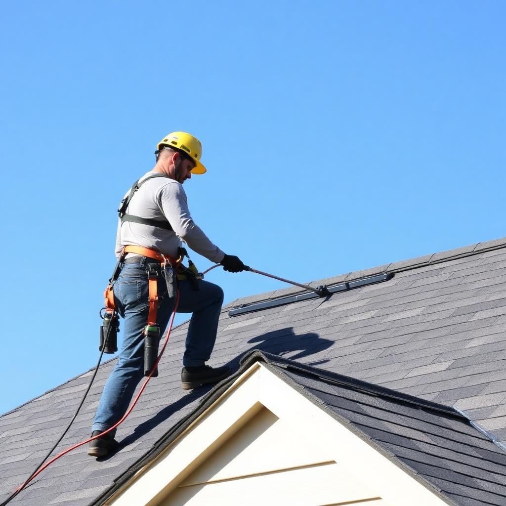 Roofing project example